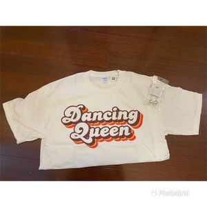 Disco 🛼 Accessories - Disco Queen Shirt & Disco Ball earrings.